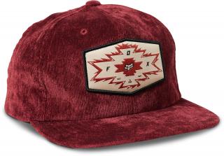 Pánská kšiltovka Fox Full Flux Sb Hat - Dark Maroon