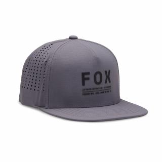 Pánská kšiltovka Fox Non Stop Tech Snapback - Steel Grey