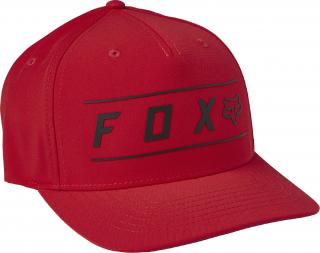 Pánská kšiltovka Fox Racing Pinnacle Tech Flexfit Flame Red Velikost: L/XL