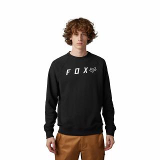 Pánská mikina Fox Absolute Crew Fleece - Black Velikost: M