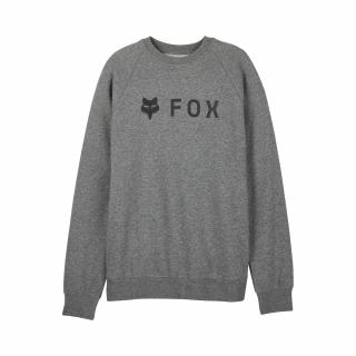 Pánská mikina Fox Absolute Fleece Crew - Heather Graphite Velikost: 2X