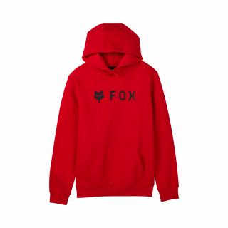 Pánská mikina Fox Absolute Fleece Po - Flame Red Velikost: L