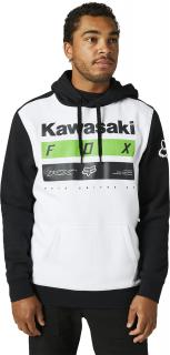 Pánská mikina Fox Kawi Stripes Po Fleece - Black/White Velikost: 2X