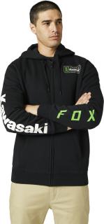 Pánská mikina Fox Kawi Zip Fleece - Black Velikost: L