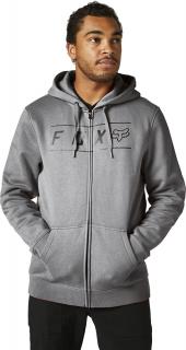 Pánská mikina Fox Pinnacle Zip Fleece - Heather Graphite Velikost: 2X