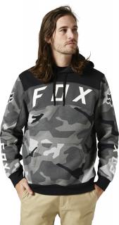 Pánská mikina Fox Racing Bnkr Po Fleece -  Black Camor Velikost: M