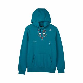 Pánská mikina Fox Withered Fleece Po - Maui Blue Velikost: XL