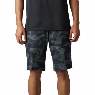 Pánské kraťasy Fox Essex Camo Short 2.0 - Black Camor Velikost: 32