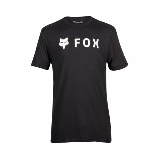 Pánské triko Fox Absolute Ss Prem Tee - Black Velikost: XL