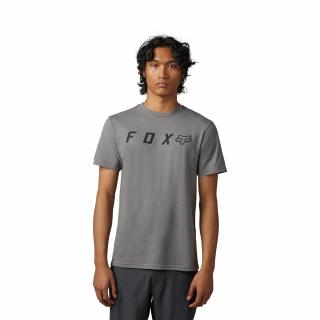 Pánské triko Fox Absolute Ss Prem Tee - Heather Graphite Velikost: 2X