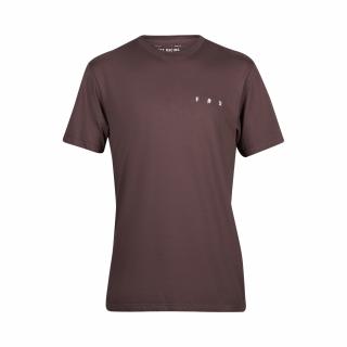 Pánské triko Fox Diffuse Ss Prem Tee - Purple Velikost: XL