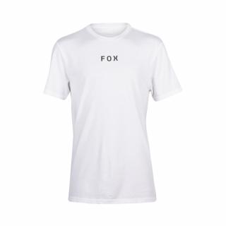 Pánské triko Fox Flora Ss Prem Tee - Optic White Velikost: M