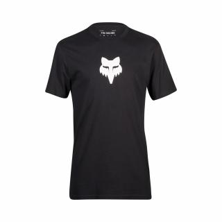 Pánské triko Fox Fox Head Ss Prem Tee - Black Velikost: 2X