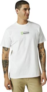 Pánské triko Fox Kawi Ss Premium Tee - Optic White Velikost: L