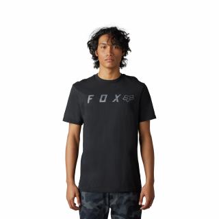 Pánské triko Fox Level Up Ss Pkt Tee - Black Velikost: 2X