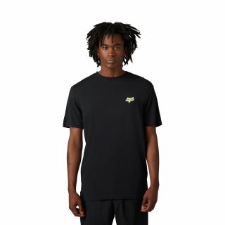 Pánské triko Fox Morphic Ss Prem Tee - Black Velikost: L