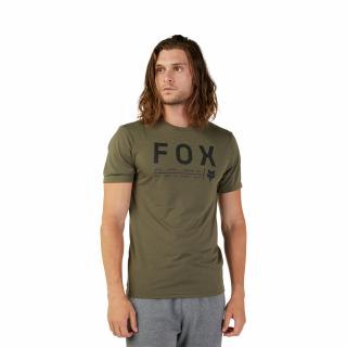 Pánské triko Fox Non Stop Ss Tech Tee - Olive Green Velikost: L