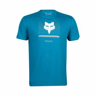 Pánské triko Fox Optical Ss Prem Tee - Maui Blue Velikost: L