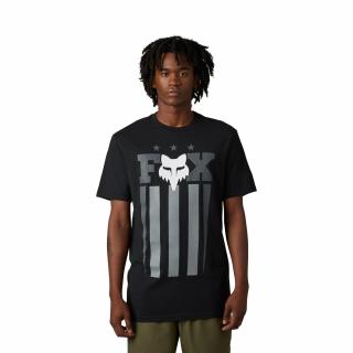 Pánské triko Fox Unity Ss Prem Tee - Black Velikost: L