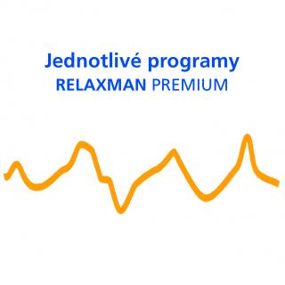 Jednotlivé programy - Relaxman Premium