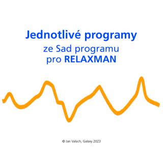 Jednotlivé programy – ze sad programů pro Relaxman
