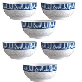 Keramické misky na servírování guláše 15 cm 6 ks (Šikovné keramické misky na servírování guláše a jiných pochutin 6 ks)