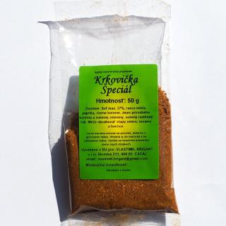 Krkovice speciál - směs koření 50 g (Směs koření na pečení, dušení a grilování, hmotnost 50 g)