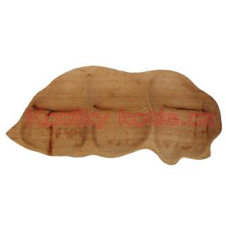Servírovací dřevěný podnos Prasátko (Servírovací dřevěný podnos Prasátko)