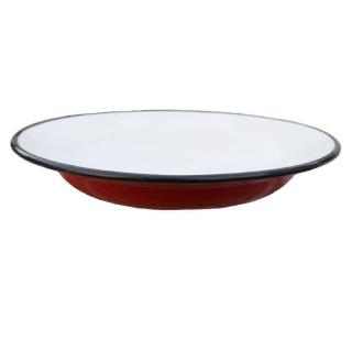 Smaltovaný talíř 22 cm (Smaltovaný talíř 22 cm)