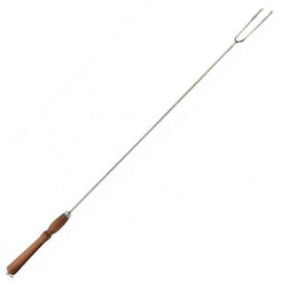 Vidlička na opékání 90 cm NEREZ (Vidlička na opékání s dřevěnou rukojetí 90 cm NEREZ)
