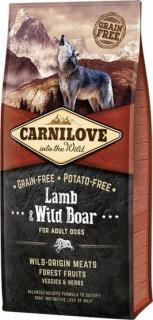 Carnilove Dog Adult Lamb & Wild Boar Grain Free 12 kg