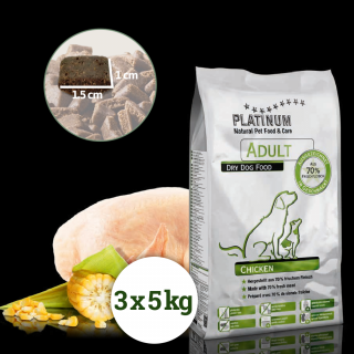Platinum Natural Adult Chicken 15 kg