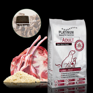 Platinum Natural Adult Lamb&Rice 25kg