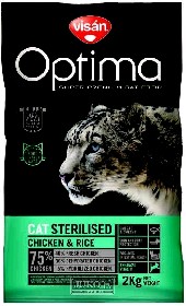 Visán OPTIMA nova CAT STERILISED 2kg