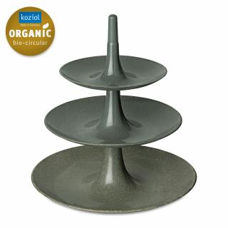 BABELL tác 3 patra L Šedá ORGANIC KOZIOL (barva-popelavě šedá)