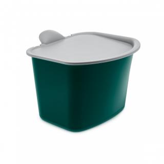 BIBO odpadkový box KOZIOL (Barva-Tmavě zelená/šedá)