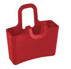 LILLI mini taška na čajové sáčky KOZIOL (Barva tm. červená-malinová)