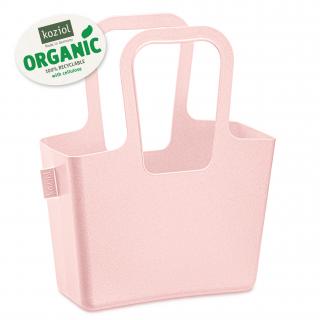 TASCHE plážová taška, zásobník, stojan na časopisy a noviny a na hračky Organic KOZIOL (barva-organic růžová)