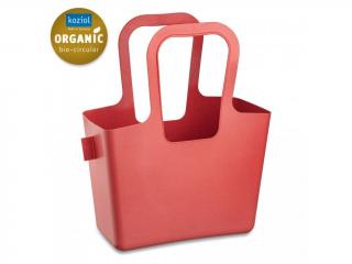 TASCHELINO plážová taška, zásobník, stojan na časopisy a noviny na hračky Růžová ORGANIC KOZIOL (barva-přírodní korál)
