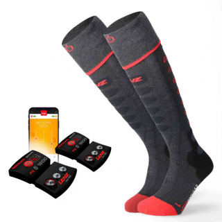 LENZ vyhřívané ponožky HEAT 5.1 toe cap + baterie LITHIUM PACK rcB 1800 velikost ponožek: 31 - 34 / XS