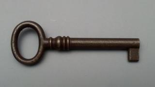 Klíč pro truhlový zámek (povrchová úprava REZ), l=71mm