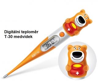 Dr.Frei T-30 digitální teploměr v dětském provedení, medvídek, rychloběžka