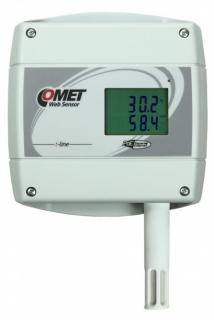 T3610 web sensor s PoE - snímač teploty a vlhkosti s výstupem Ethernet