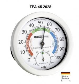 TFA 45.2028 analogový teploměr s vlhkoměrem