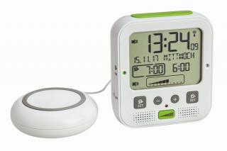 TFA 60.2538.02 budík s vibrační jednotkou a extra hlasitým zvoněním BOOM