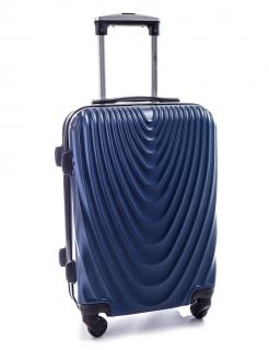 Cestovní kufr RGL 663 tmavě modrý - L  61x43x25 cm