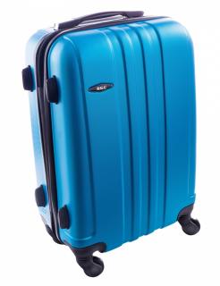 Cestovní kufr RGL 740 modrý metalický - L  61x43x25 cm