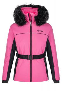 Dámská lyžařská bunda Kilpi CARRIE-W Velikost: 36, Barva: Růžová