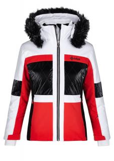 Dámská lyžařská bunda Kilpi ELZA-W Velikost: 42, Barva: Červená