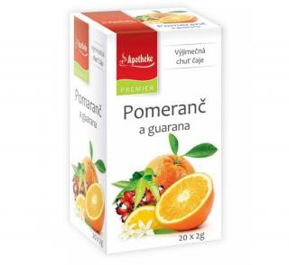 Apotheke Pomeranč a guarana 20x2g
